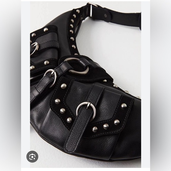 BNWOT Hidden Hills Free People Leather Sling - Picture 5 of 5